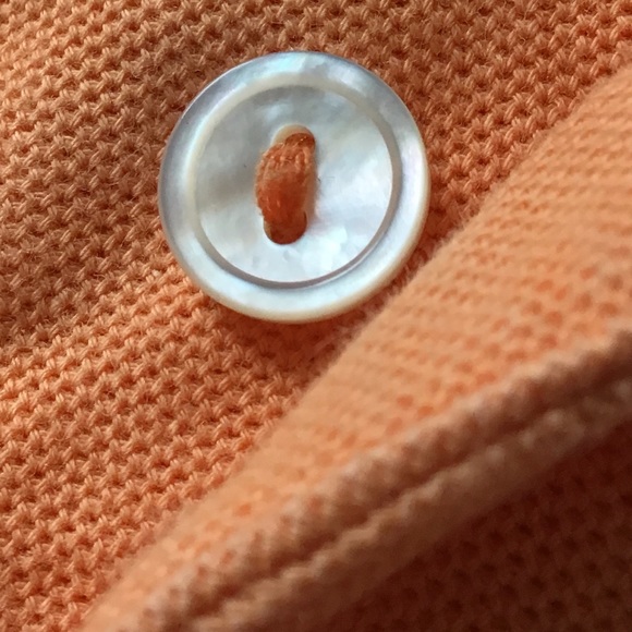 Orange Psycho Bunny polo shirt size 7 - Picture 2 of 7